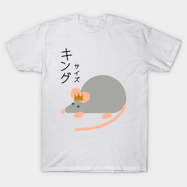 King-Sized Rat T-Shirt by Samefamilia